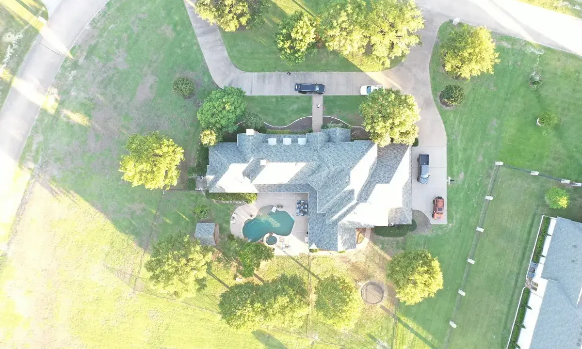 New shingle roof installation on a home in Busti